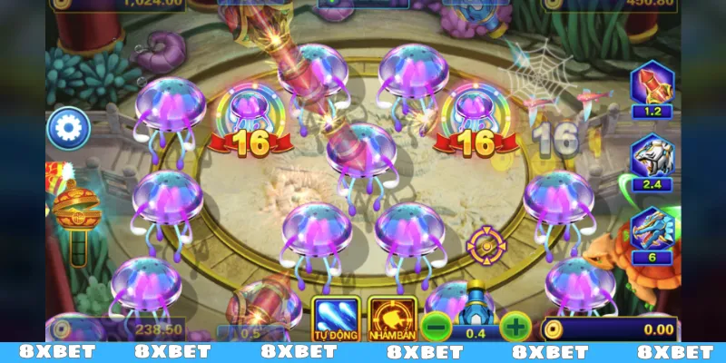 Sảnh bắn cá 8XBET – Thiên đường săn thưởng